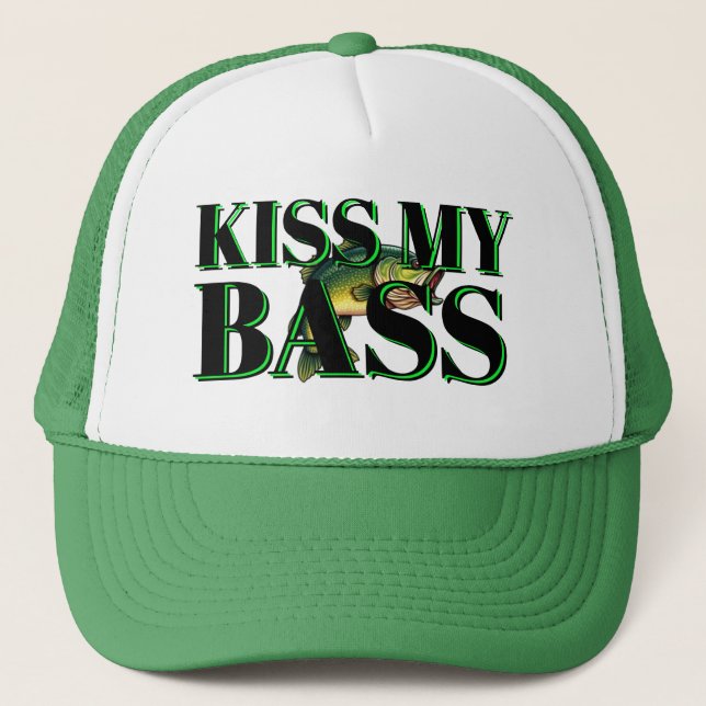 Casquette Chasse Pêche Gear Kiss My Bass Sports extérieurs (Devant)