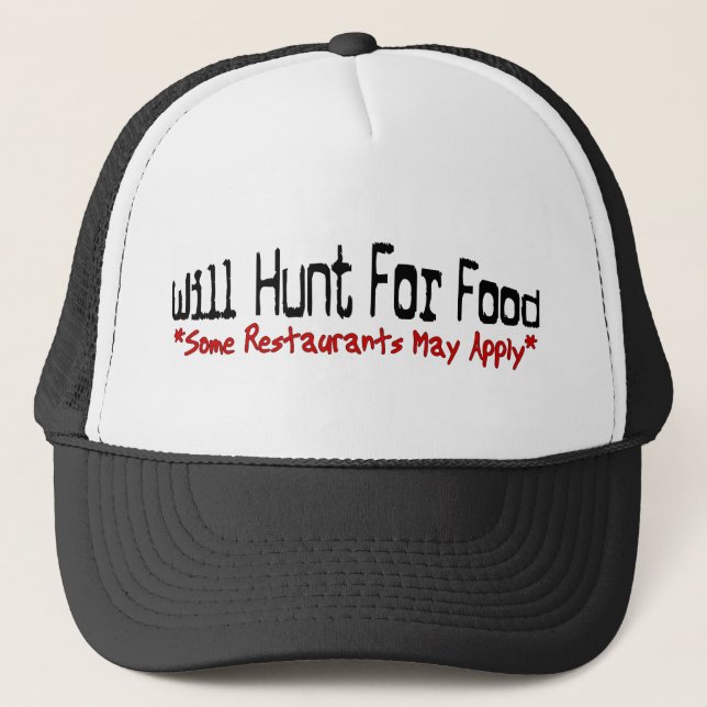 Casquette Chassera pour la nourriture (Devant)