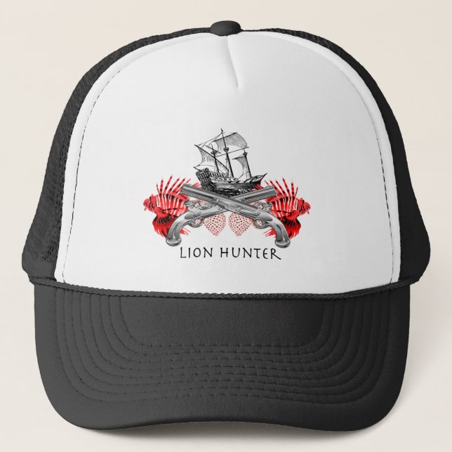 Casquette Chasseur de lions (Devant)