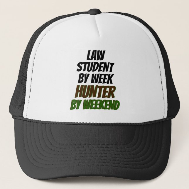 Casquette Chasseur étudiant en droit (Devant)