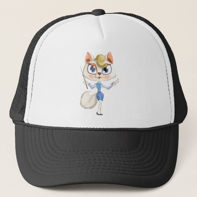 Casquette Chat Animal animal mignonne Femme Femme Lady 2 (Devant)