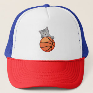 Casquette Chat avec basket