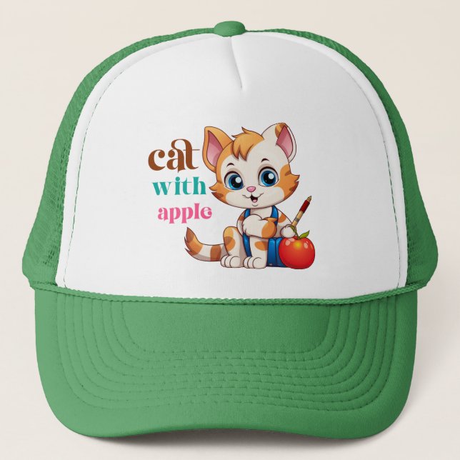 Casquette Chat Avec Pomme-85242 (Devant)