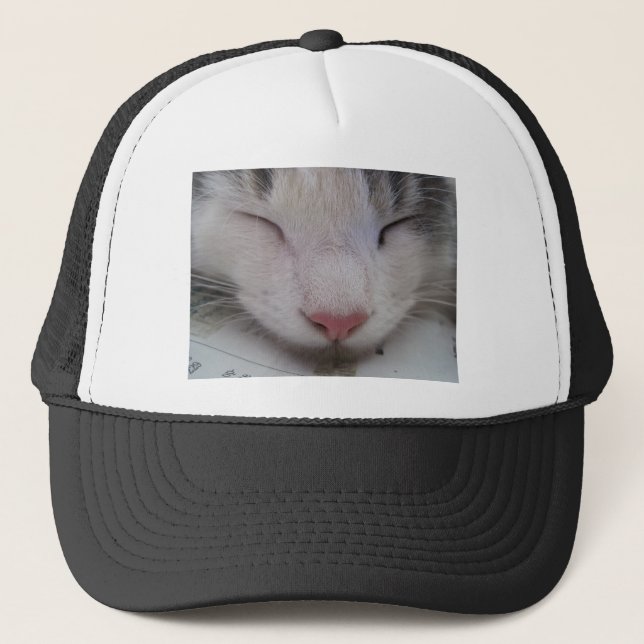 Casquette Chat couché (Devant)