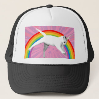 Casquette Chat d'arc-en-ciel de licorne