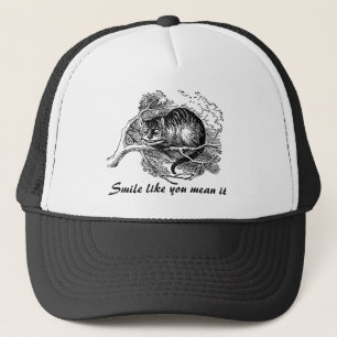 Casquette Chat de Cheshire - nous sommes tous fous ici