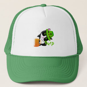 Casquette Chat de la Saint Patrick