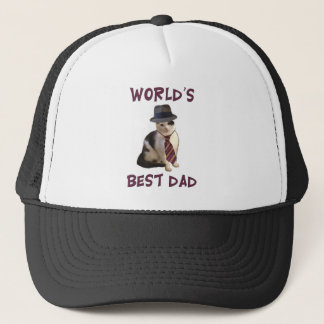 Casquette Chat de papa : Le meilleur papa du monde