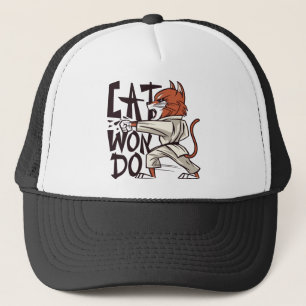 Casquette Chat de Taekwondo