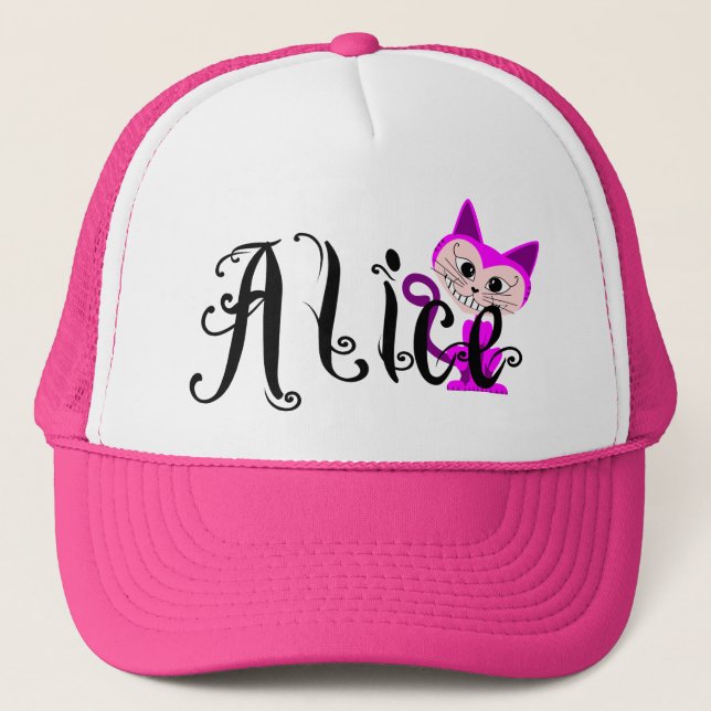 Casquette Chat de Toon Cheshire - Alice au pays des (Devant)