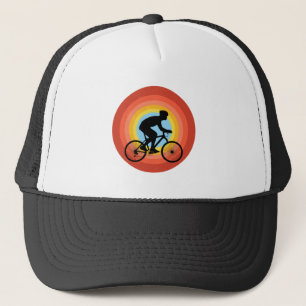CASQUETTE CHAT DE TRUCKER VINTAGE DE COUCHER À CYCLISME