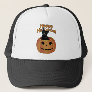 Casquette Chat de vintage dans Jack'o'Lantern