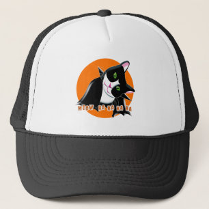 Casquette Chat d'Halloween