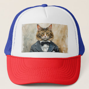 Casquette Chat en costume