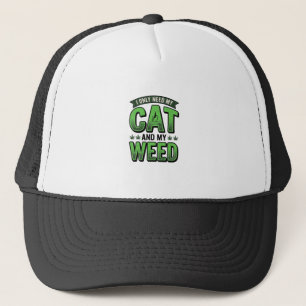 Casquette Chat et herbe vintage gravure t-shirt design_1