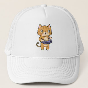 Casquette Chat Jouer avec contrôleur