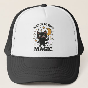 Casquette Chat magique Lune