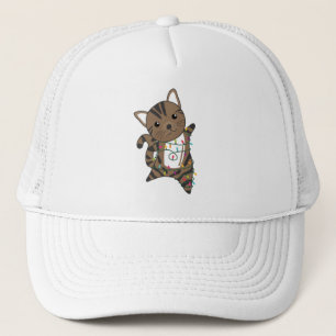 Casquette Chat Noël Neige Hiver Animaux Chats