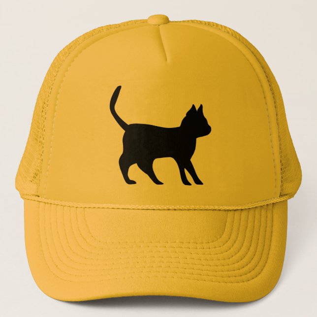 Casquette Chat noir (Devant)