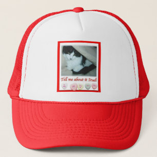 Casquette Chat noir et blanc Valentine