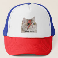 Chat Respirant Fort Meme Rockeur Métal Lourde