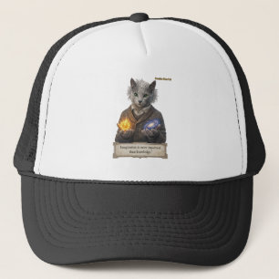 Casquette Chat Russe Bleu Einstein - Imagination