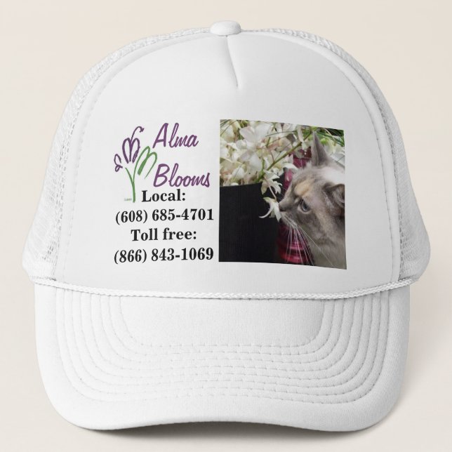 Casquette Chat sur un casquette... (Devant)