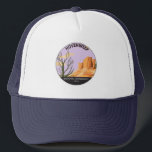 Casquette Château de Cutthroat du Monument National d'Hovenw<br><div class="desc">Design d'illustration vectorielle Hovenweep. Le château de Cutthroat est unique en raison de l'absence de source,  des nombreux kivas et du fait qu'une grande partie de l'architecture se trouve sous le bord.</div>