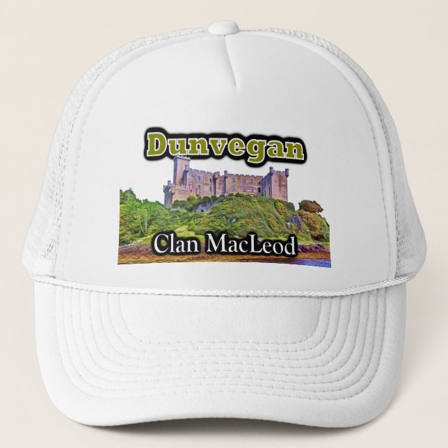 Casquette Château écossais de MacLeod Dunvegan de clan (Devant)