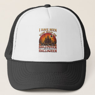 Casquette Château Hanté Halloween Sorcière Citrouille Prêt E
