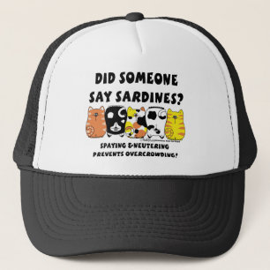 Casquette Chats Sardine