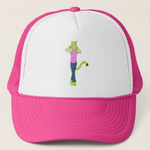 Casquette chatte fille