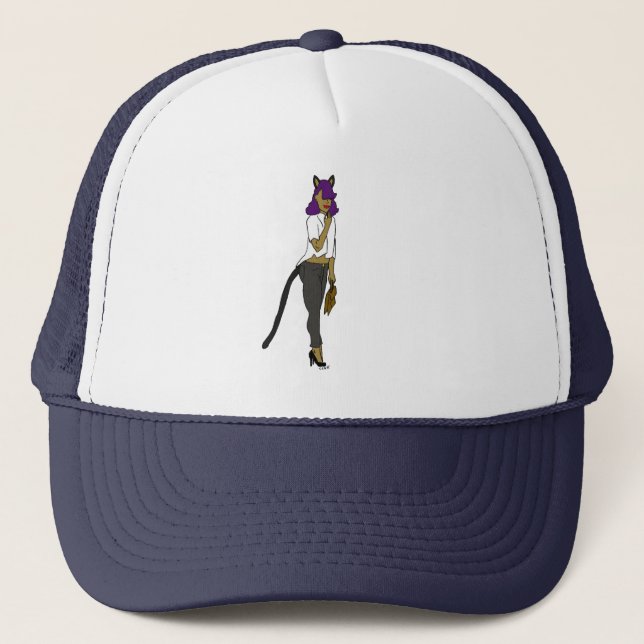 Casquette chatte fille  (Devant)