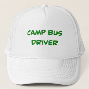 Casquette chauffeur de bus de camp