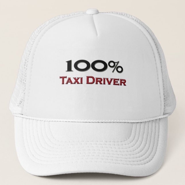 Casquette Chauffeur de taxi de 100 pour cent (Devant)