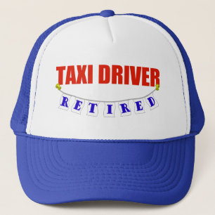 CASQUETTE CHAUFFEUR DE TAXI RETRAITÉ