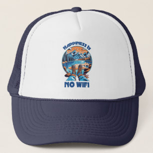 Casquette Chaussures de Randonnée Bonheur Pas de Wifi