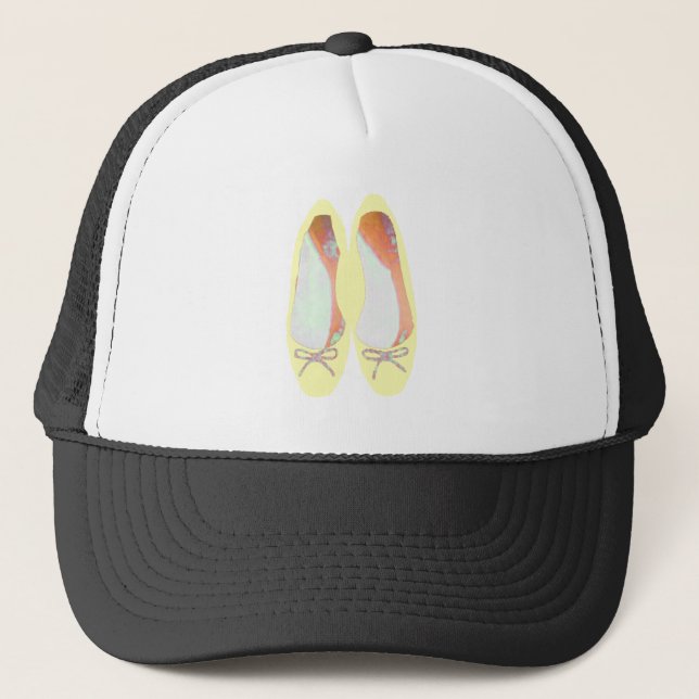 Casquette Chaussures jaunes (Devant)