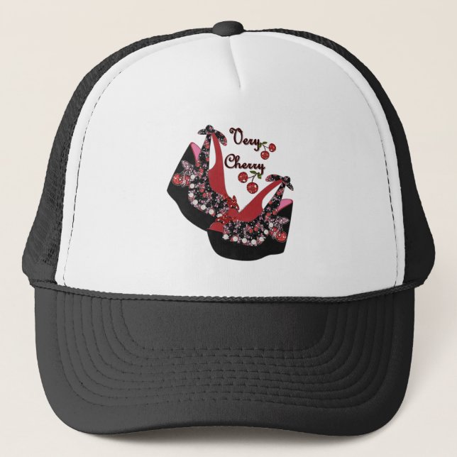 Casquette Chaussures RAB Rockabilly Very Cherry (Devant)