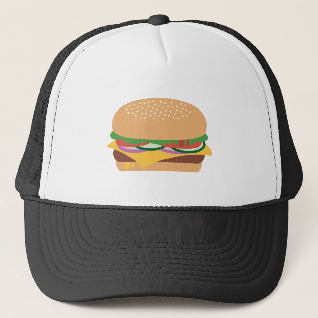 Casquette Cheeseburger (Devant)