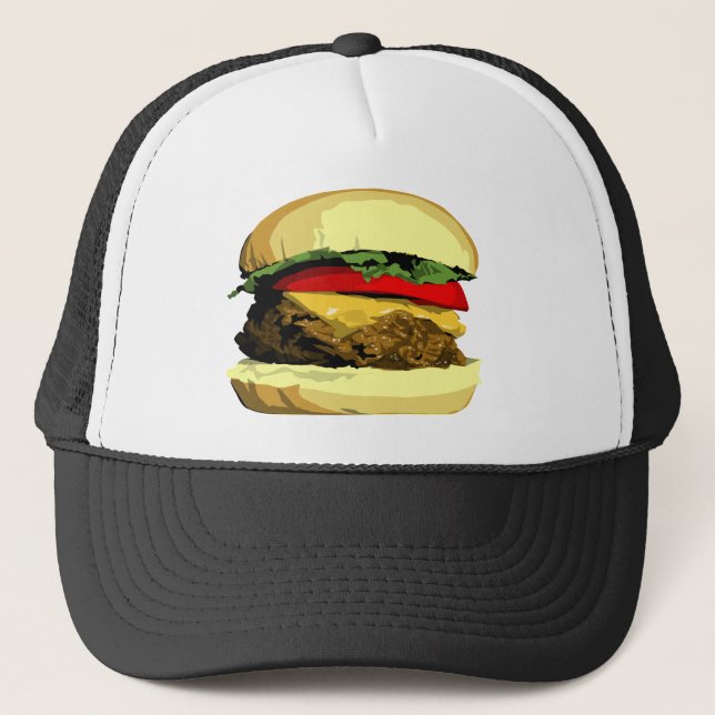 Casquette Cheeseburger (Devant)