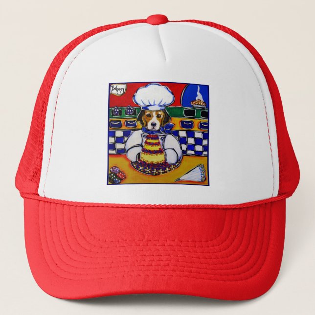 Casquette Chef Beagle (Devant)