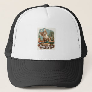 Casquette Chef Chat Culinaire
