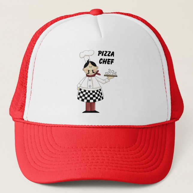 Casquette Chef de pizza (Devant)