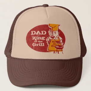 Casquette Chef rétro barbecue personnalisé