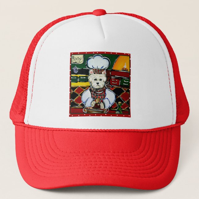 Casquette Chef Westie (Devant)