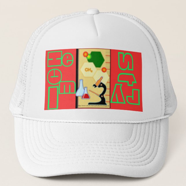 Casquette "Chem - Science-Étudiant-Instructeur ~Casquette" (Devant)