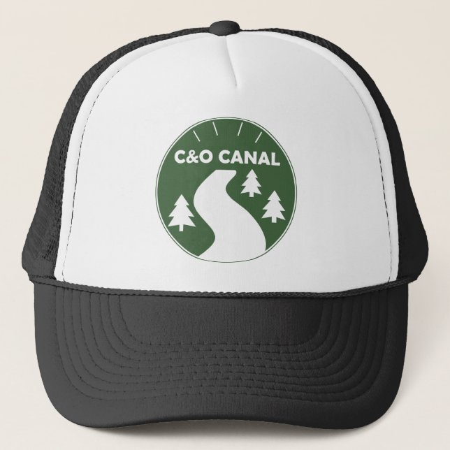 Casquette Chemin d'accès du canal C&O (Devant)