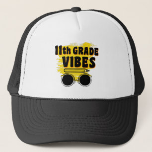 Casquette Chemise 11e année ambiance Retour à l'école Premie