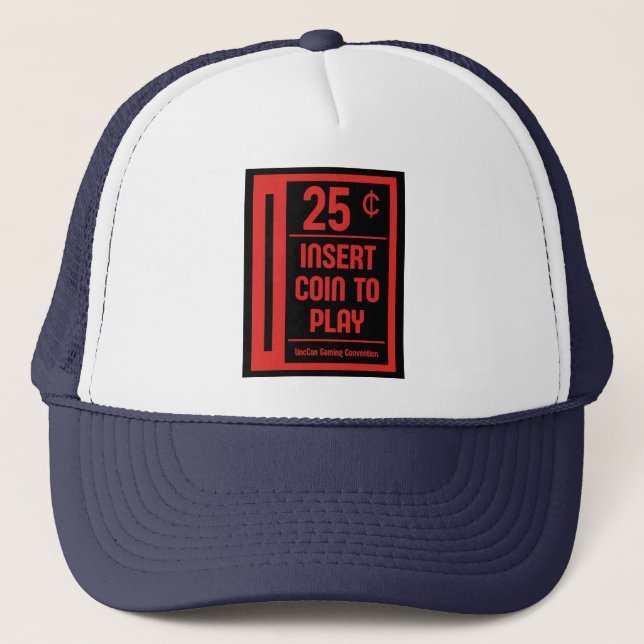 Casquette Chemise à fente Retro Arcade (Devant)